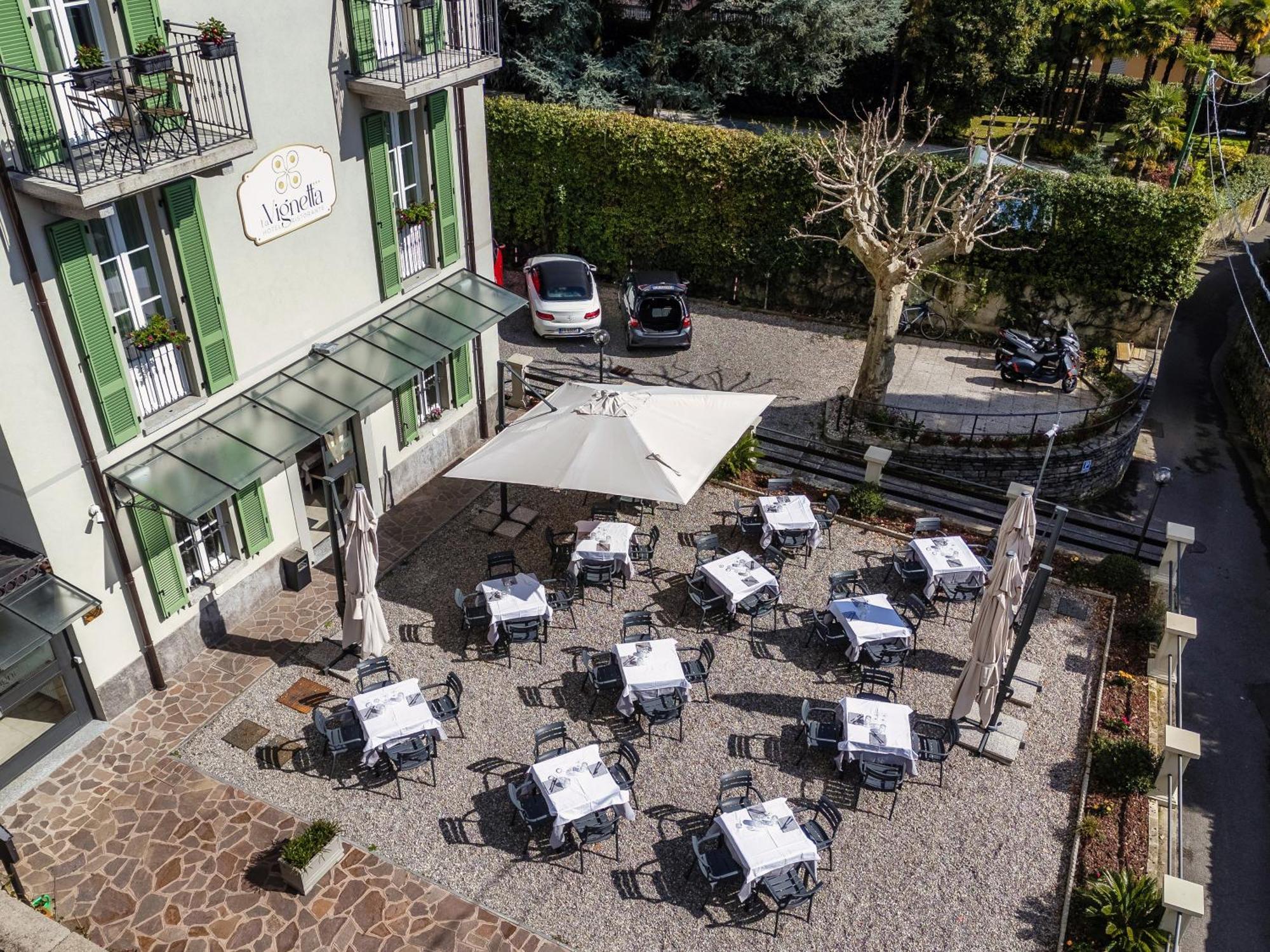 Hotel Ristorante La Vignetta Cernobbio Exterior foto